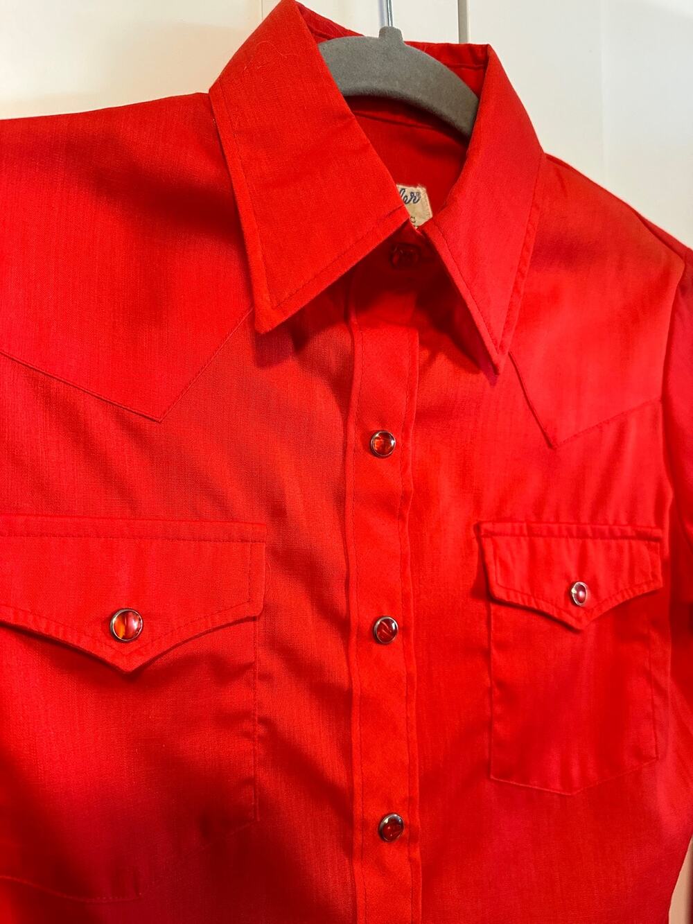 68. Vintage Wrangler for Women shirt; size 9/10